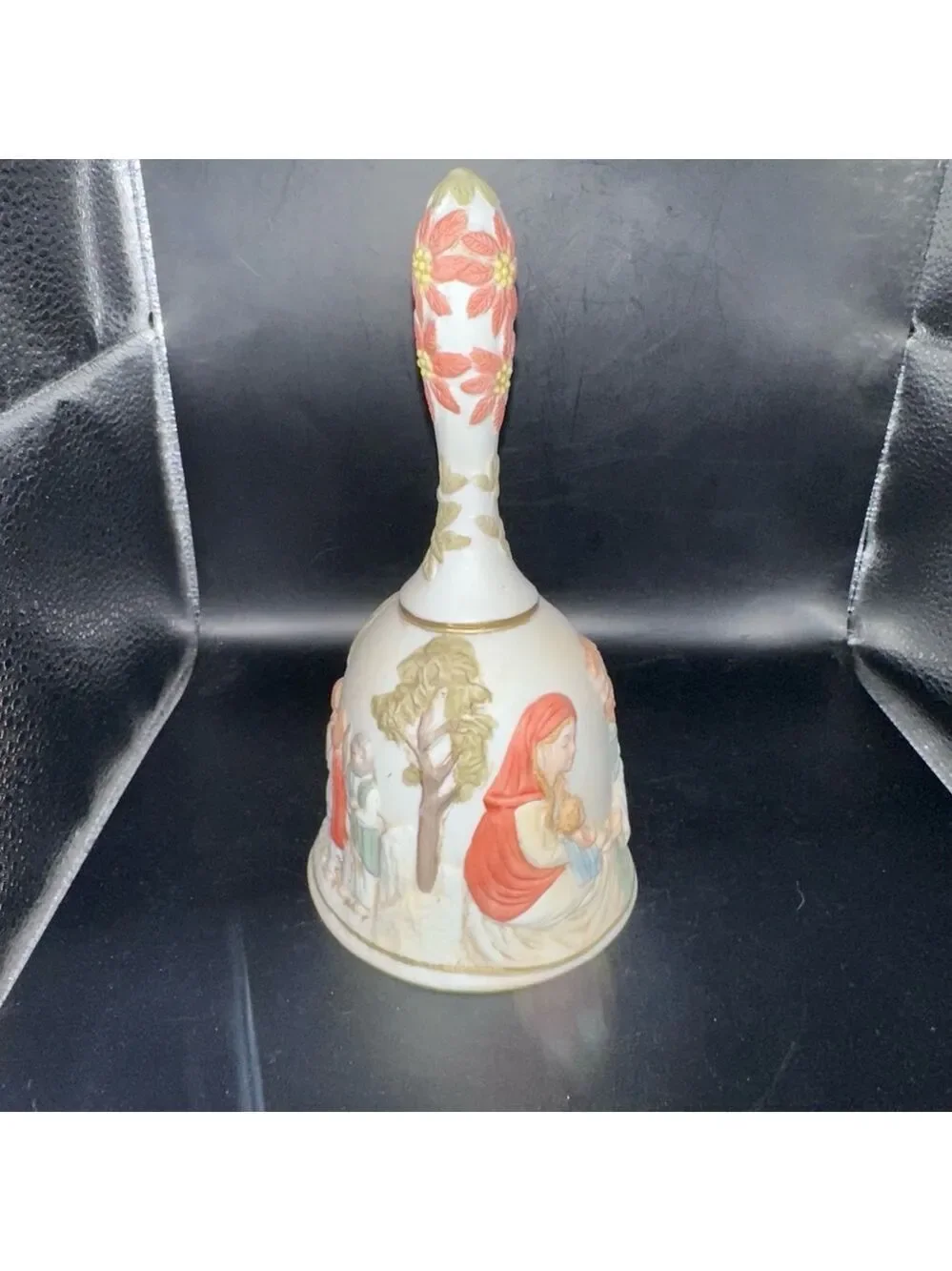 Vintage 1986 Lefton Bethlehem Collection Spirit Of Bethlehem Porcelain Bell